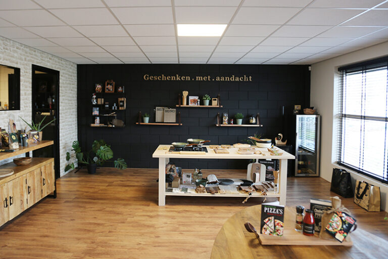 Geschenken met aandacht - showroom tafelen
