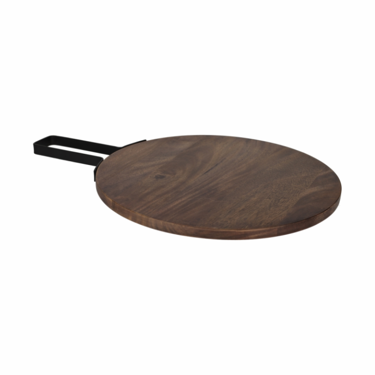 Geschenken met aandacht Kleurrijk genieten XL -ronde serveerplank