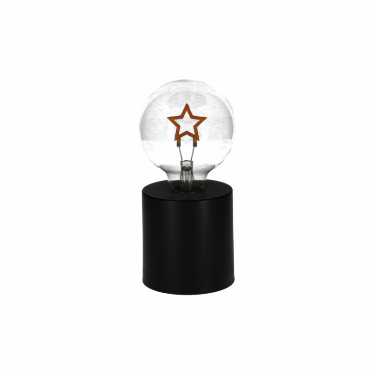 Geschenken met aandacht Make a wish - gloeilamp ster