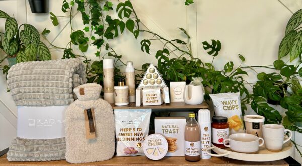 Geschenken met aandacht - Luxe pakket wit XL