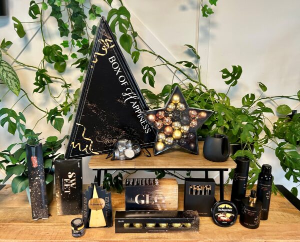 Geschenken met aandacht - Luxe pakket zwart