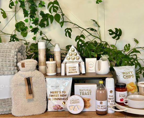 Geschenken met aandacht - Luxe pakket wit XL